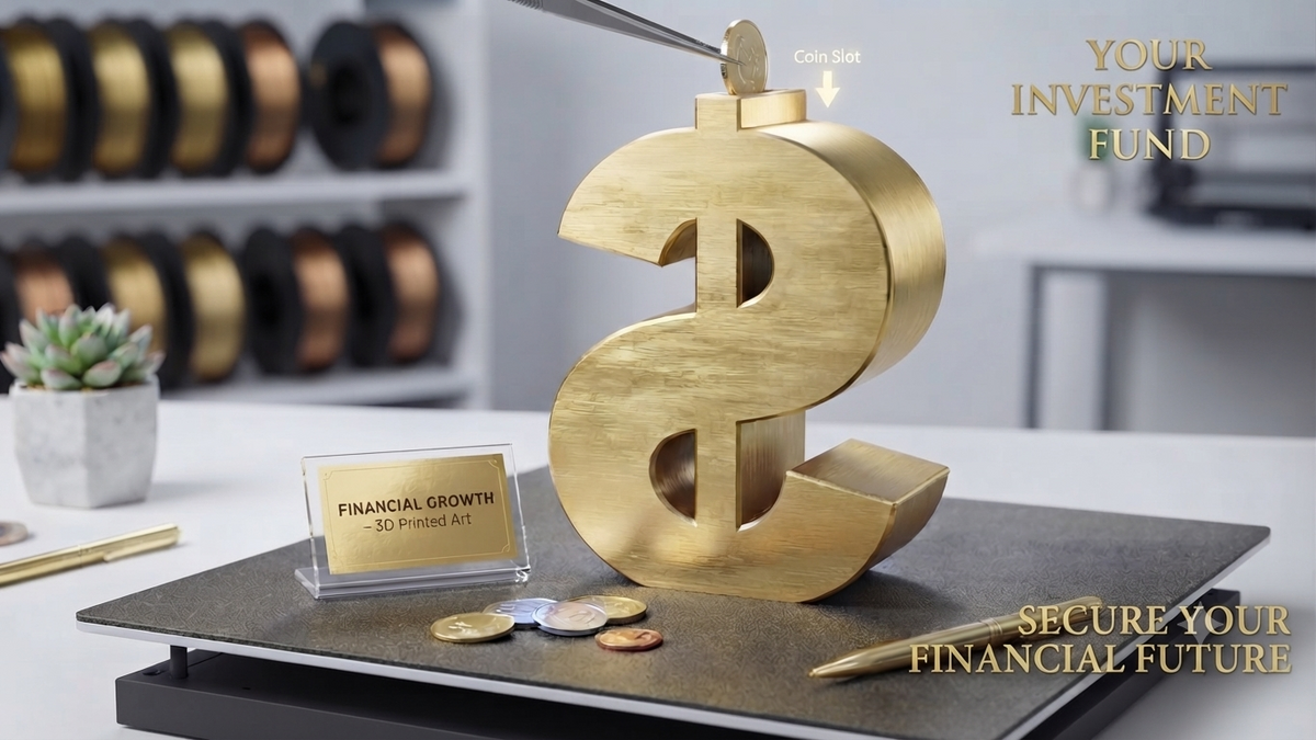 Dollar Sign Money Box