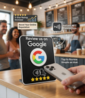 NFC Google review sign
