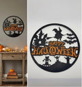 Happy Halloween Witch Wall Sign